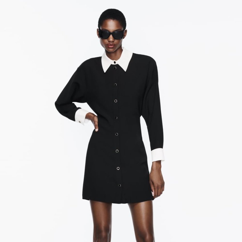 ZARA MINI SHIRTDRESS